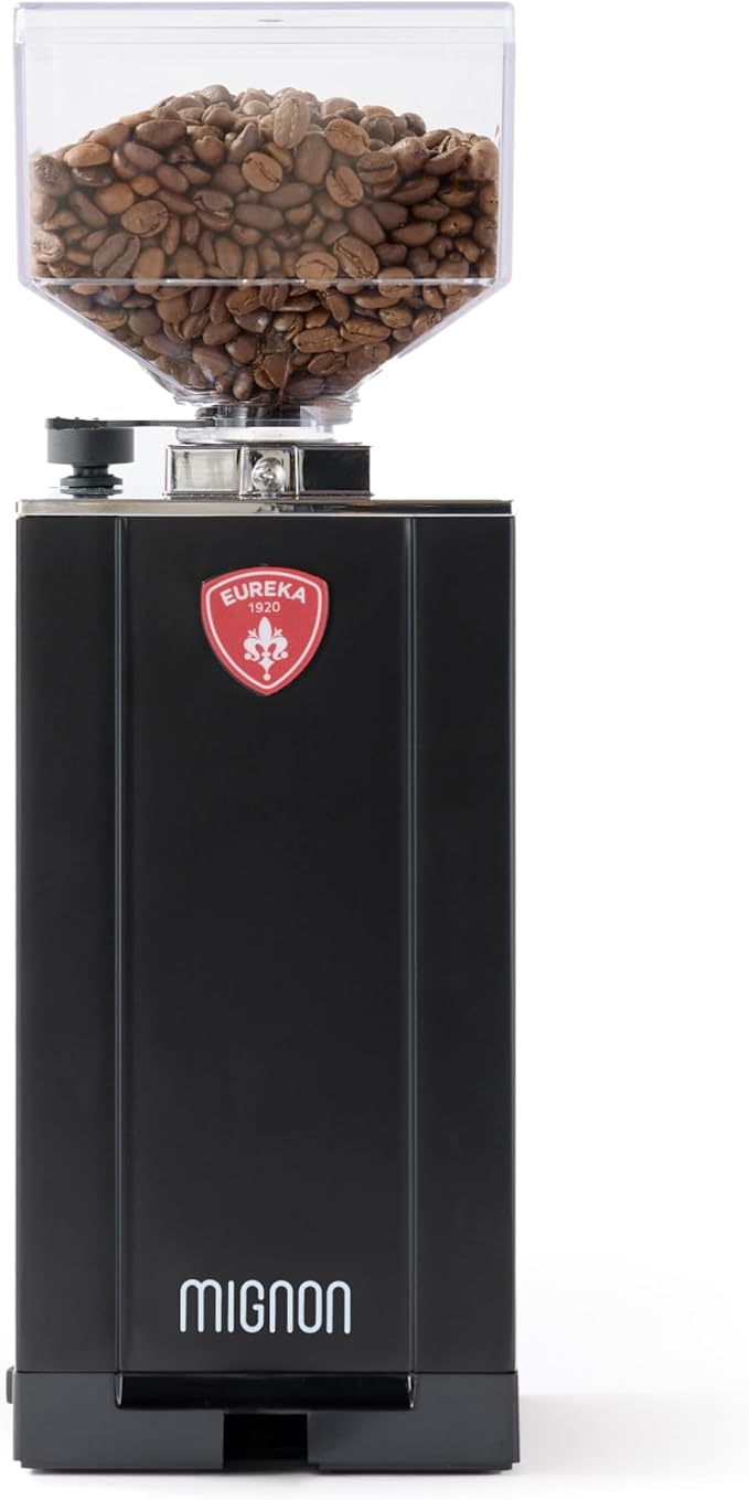 Eureka Mignon Specialita Espresso Grinder | Silent Technology | Stepless 55mm Burrs | Touchscreen | Black