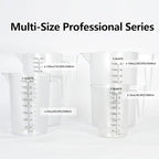 Food-Grade Plastic Measuring Pitcher – 160 Ounce & 20 Cups Measuring Cups with Handle for Liquid, Motor Oil, Pool & Lawn Chemicals, Dilution, Soap Mixing, Brewing, Commercial & Kitchen Use(5000ml)