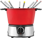 Starfrit The Rock Electric Fondue 13PC Set - 3L - Nestable Components - Quick Release Magnetic Cord - 1500W