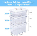 Vacuum Sealer, Vacuum Sealer for Food Compact Handheld Vac Seal Machine, Seal Meal Saver Portable Food Sealer (Vacuum Sealer Machine + 3 Food Storage Containers + 20 Reusable Bags)