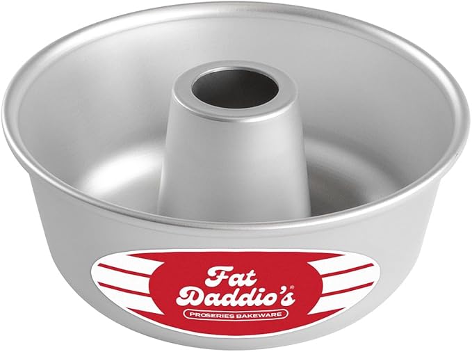 Fat Daddio's RMP-5 Anodized Aluminum Small Ring Mold Pan, 5 x 2.25 inch, Silver