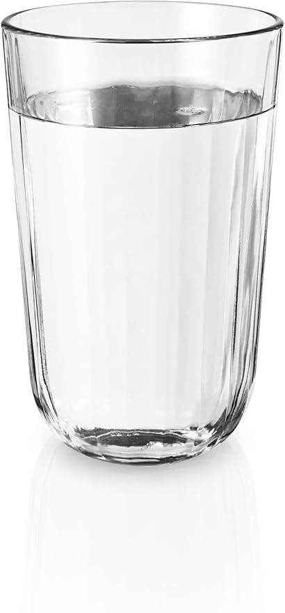 Eva Solo Set of 4 Water Glasses 43cl Clear Glass 26.8 x 20.5 x 9.8 cm | Danish Design, Functionality & Quality |