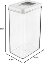 Polder 4.65-Quart Food Grade, BPA Free, Airtight Canister Locks in Freshness, Easily Stackable