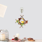 60 Hooks-70 Removable Strips,Clear Small Wire Hanger Hooks Value Pack, Damage Free Hanging Wall Hooks with Adhesive Strips, Removes Cleanly, No Tools Utility Hooks for Hanging Decorations