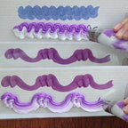 Piping Tips Practice Board Guide Paper Sheets 250+ Cake Decorating Tips Techniques Tutorial Patterns 74 Sheets/Set