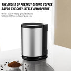 Professional Coffee Bean Grinder and Nut Grinder featuring Double Stainless Blades & Motor Protection Design, Perfect for Enthusiasts Grinding Espresso and Ingredients