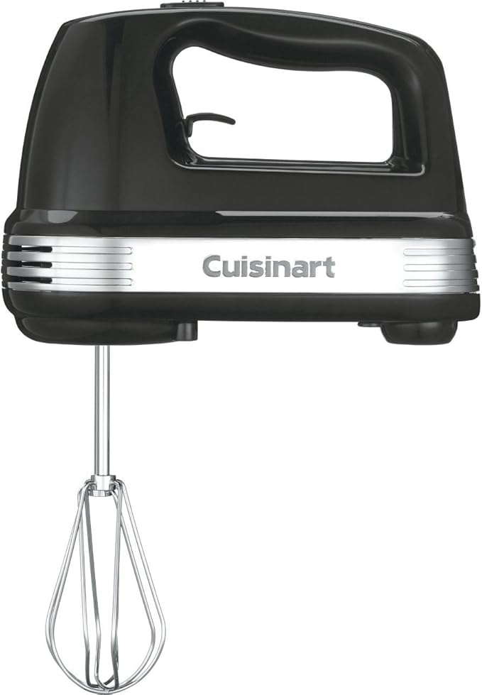 Cuisinart HM-50BK Power Advantage 5-Speed Hand Mixer, Black