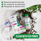 Keurig Compatible Descaling Solution and Keurig Cleaner Pods. Removes Limescale & Cleans Pod Area. Better Tasting & Hotter Coffee. 4 Uses of Descaler & Cleaner.