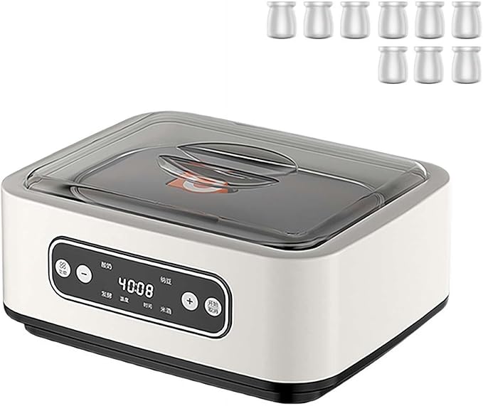 Yogurt Maker Machine,Probiotic Yogurt Maker Machine,Yogurt Maker with Temperature Control,Yogurt Heater,Automatic Yogurt Maker Machine 36 Hours Adjustable Time Probiotic Incubator