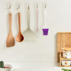 15 Small Wall Hooks for Hanging, with 20 Removable Strips, Clear Hanger Hooks, Damage-Free Utility Hooks with Adhesive Strips, Wire Toggle Wall Hook for Key, Hat, Decor, Door, Clear, Value Pack