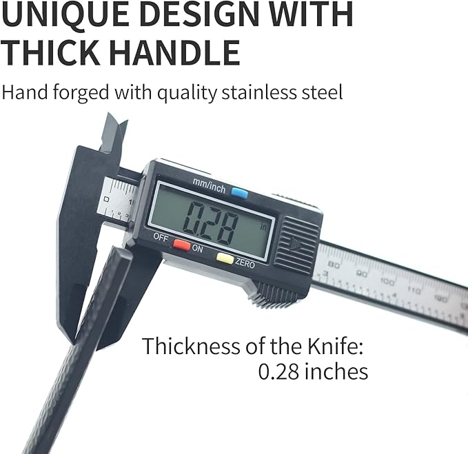 Silverware 45-Piece Matte Black Hammered Flatware Set with Serving Utensils, Stainless Steel Thick Handle Matte Polished Cutlery Set for Wedding Hotel Restaurant, Service for 8