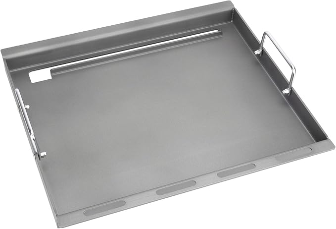 Full Size Griddle Inserts for Weber Spirit 200 Spirit II 200 Series Gas Grills, Flat Top Griddle Replacement for Weber Spirit E-210/220 S-210/220 Spirit II E/S-210 E/S-220 Series Models