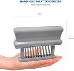Jaccard 16-Blade Meat Tenderizer, Original Super Mini Meat Tenderizer, ABS Columns, 1.00 x 4.00 x 5.8 Inches, White
