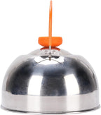 0.8L Camping Kettle with Thermometer, Lightweight Teapot Outdoor Camping Coffee Pot Tea Kettle for Boiling Water, Portable Camp Tea Pot Cookware for Hiking Backpacking Kitchen