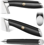 Cangshan L Series 10-Piece Knife Block Set, Forged German Steel, Black, 1027440