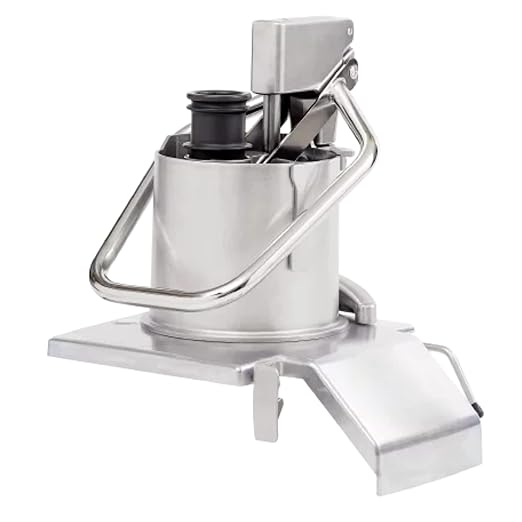 Robot Coupe CL55E2HEAD Single-Speed Commercial Food Processor with Side Discharge, Stainless Steel, 120v