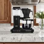 Technivorm Moccamaster 53937 KBGV 10-Cup Coffee Maker Black, 40 Ounce, 1.25l