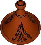 Moroccan Cooking Tagine Handmade Glazed Medium 10 inches Across Traditional Pyramid