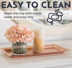 Monarch Abode Hand Hammered Metal Serving Tray, 16-Inch Nickel Finish – Rectangle Serving Platter, Large Serving Tray for Party, Fruit Platter, Dessert Trays, Serving Dishes