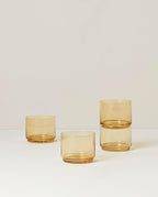 Lenox Tuscany Classics 4Pc Short Glasses, 1.10, Orange