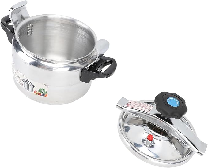 Haofy Large Capacity Pressure Cooker, Aluminum Alloy, Quick Cooking, Anti Stick Coating, Safety Design, Thickened, Commercial Household Use (9L)