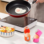 3Pcs Egg Shell Opener, New Egg Tool for Uncooked Eggs, Egg Shell Opener Topper Cutter, Handheld Eggshell Breaker and Egg Separator for Eggs Kitchen Gadgets Egg Cracker Tool ﻿