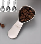 4-Pack Coffee Scoop – 1 Tablespoon (15ml) Stainless Steel Measuring Spoons, Compact Short Handle for Ground Coffee, Tea, and Powder