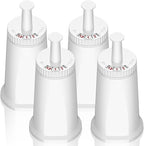 Replacement Water Filter for Breville Barista Touch Espresso Machine BES880, Barista Pro BES878, Oracle Touch BES990, Oracle BES980, Dual Boiler BES920 Bambino ClaroSwiss Sage, 4 Pack