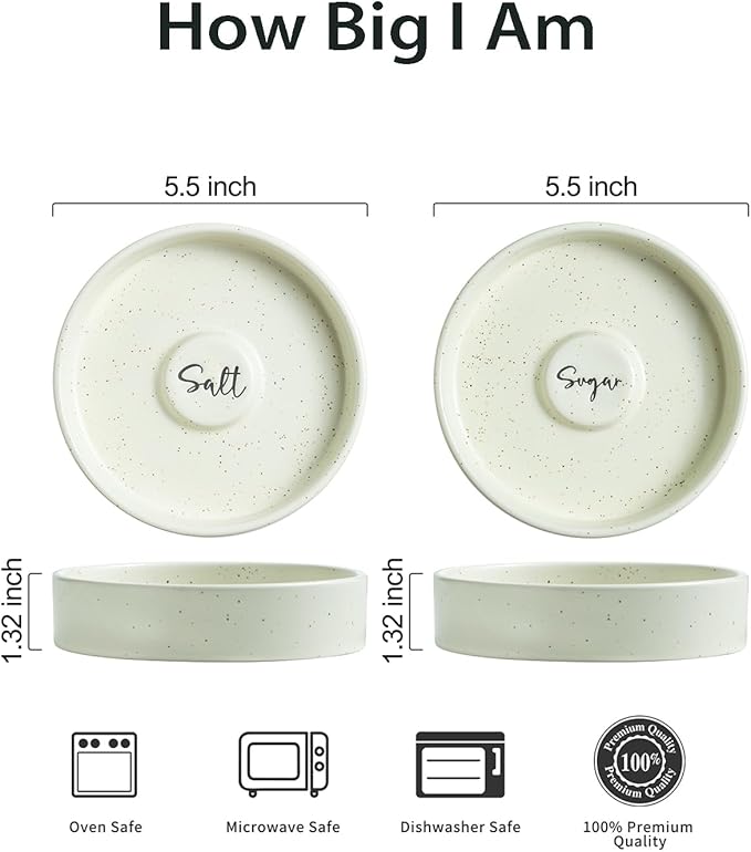 Margarita Salt Rimmer, Bartender Accessories Set of 2 for Margarita and Cocktail Ceramic Sugar Salt Rimmer Plate for Home Bar Bloody Mary, Yellow