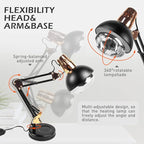 DUEBEL Food Warmer/Food Heat Lamp, Perfect Buffet and Catering Solution for Keeping Food Warm, Ideal for Parties, Holidays, and Concession Stands