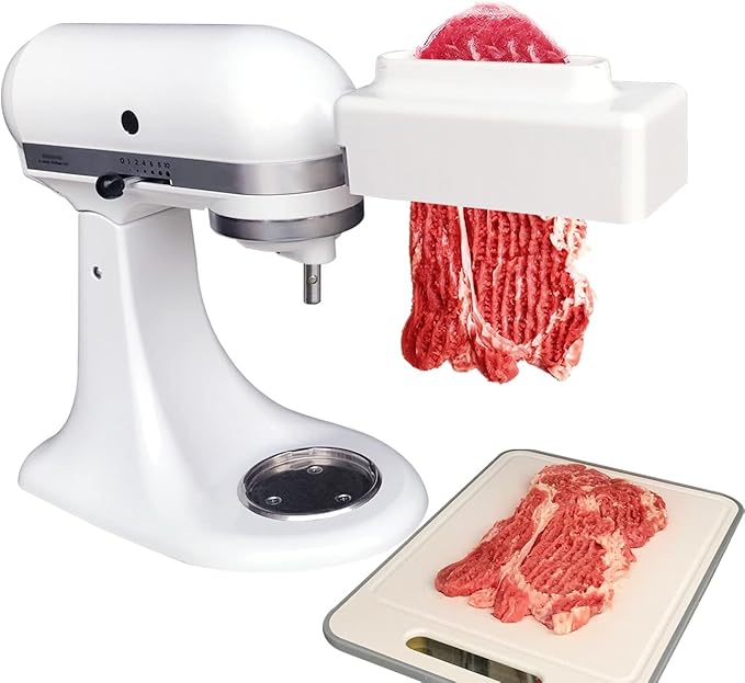 [UPGRADE] Meat Tenderizer Attachment for All KitchenAid Household Stand Mixers- Mixers Accesssories [No More Jams,No More Break,Easier to clean]