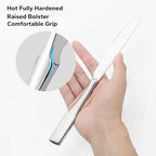 Alata Kate 45-Piece Silverware With Utensil-Serving Set, Service for 8, Stainless Steel Flatware, Mirror Polished Cutlery, Dishwasher Safe