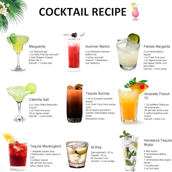 Cocktail Shaker, 27OZ Martini Shaker, Drink Shaker, Cocktail Shaker Set 6 Pcs,Boston Shaker, Bar Set, Cocktail Strainer, Bar tools, Bartender Kit, Stainless Steel Double Measuring Jigger, Mixing Spoon