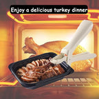 Anti-Scald Bowl Holder Clips, Multi-Function Heat Resistant Silicone Grip Tongs, Non-Slip Hot Dish and Plate Gripper Clip for Pots, Bowls, Plates, Ideal for Kitchen, Steamer, Microwave (Beige, 2Pcs)