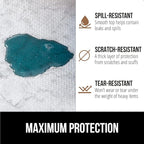 GORILLA GRIP Slip Resistant Drawer and Shelf Liner 2 Pack, Non Adhesive Water Resistant, Easy Clean and Trim, Smooth Surface Liners for Kitchen Cabinet, Shelves, Drawers, Pantry, 20 IN x 20 FT, Marble