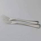 18/10 Stainless Steel Flatware Set, Serrated Steak Knife, Mirror Polishing Silver, Service for 1