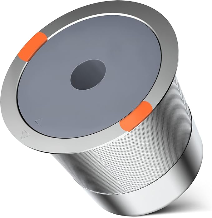 Reusable K Cups and Coffee Pods,Universal Stainless Steel K Cups for Keurig 2.0 and 1.0 Coffee Makers Machine Non-BPA(1pack)
