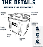YETI Hopper Flip 18 Portable Cooler, Key Lime