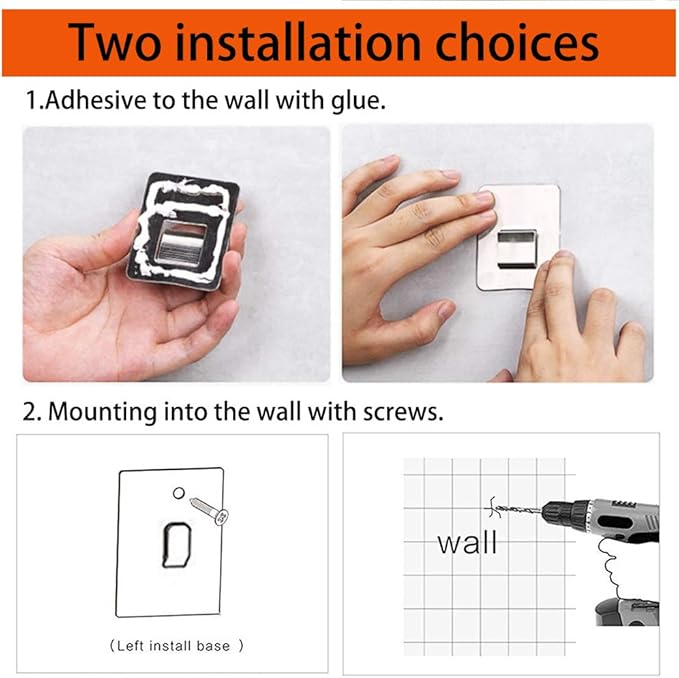 Kitchen Storage Metal Wire Fruit Basket - SUS304 Stainless steel Organizer Storage Bin Baskets for Bathroom - Space Saving Design for Pantry Organization （Silver）