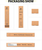 Pack of 2 Large Silicone Cooking Spoons,Non Stick Solid Basting Spoon,Heat-Resistant Kitchen Utensils for Mixing,Serving,Draining,Stirring (ROSE GOLD BLACK)