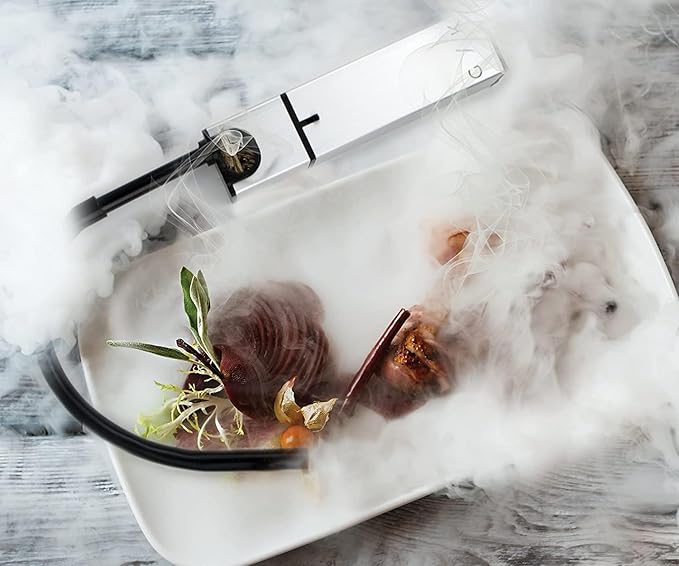 Cocktail Smoker Kit Holiday gift set - Indoor Drink & Food Infuser with Wood Chips | Old Fashioned Whiskey Bourbon Smoker Gift