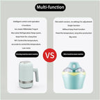 Smart Ice Cream Maker – 300ML Automatic Home Ice Cream Machine, Soft Serve & Frozen Yogurt Maker, Touch Control, Semiconductor Cooling, Overheat Protection