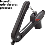 Cherry and Olive Pitter Tool, Heavy Duty Stainless Steel, Removable Splatter Shield, Dishwasher Safe, for Kitchen Utensils, Fruit Corer