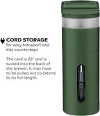 Keurig K-Mini Single Serve K-Cup Pod Coffee Maker, 6 to 12oz Brew size, with Cord Storage, Perfect for Small Spaces, Evergreen