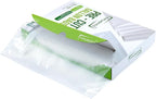 TYPLASTICS Vacuum Sealer Bags for Airtight Food Storage, 1 Gallon Pre-Cut Bags, 100 Count