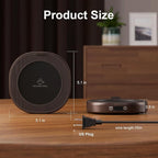 Coffee Mug Warmer & Mug Set for desk, Smart Auto Shut Off Electric Cup Warmer for Office & Home, 4-Temperature Setting Coffee Heating Mug Candle Heater Tea Beverage Warmer Plate for Men Women Birthday