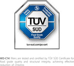 Waterdrop Coffee Filter, Replacement for Breville® Water Filter, Breville® Express Espresso Machine Water Filter, Breville® Barista Touch, Oracle® Touch BES990, TÜV SÜD Certified, 6 Packs