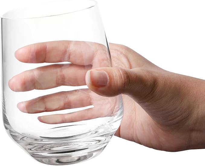 Larder & Vine Classic Short Glass Tumbler (4-Piece Set)