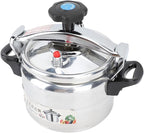 Haofy Large Capacity Pressure Cooker, Aluminum Alloy, Quick Cooking, Anti Stick Coating, Safety Design, Thickened, Commercial Household Use (9L)
