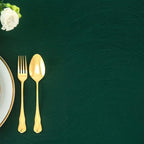 maxmill Jacquard Table Cloth Swirl Pattern Spillproof Wrinkle Resistant Water Proof Heavy Weight Soft Tablecloth for Kitchen Dinning Tabletop, Christmas Parties, Rectangle 60 x 140 Inch, Hunter Green